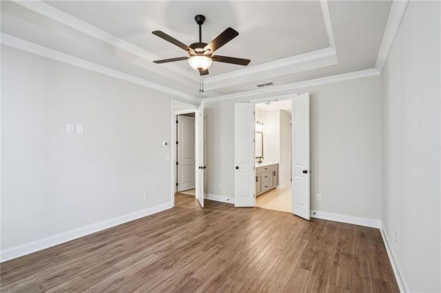 Spacious, unfurnished interior of a new home in Promenade at Sawnee Village, Cumming (Image 19).