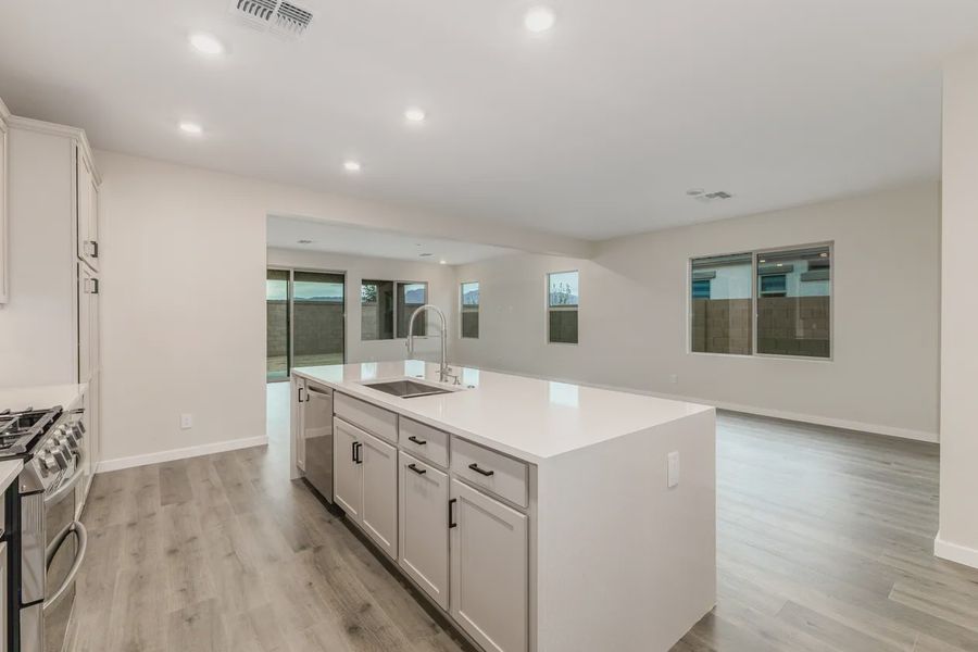 Furnished interior view inside a new home in Avanti at Granite Vista, Waddell (Image 7).