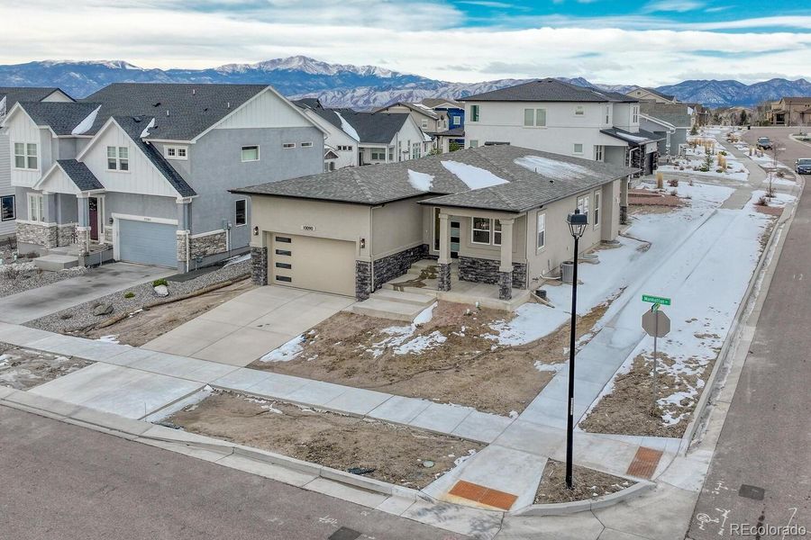 In-progress construction of a new home in , Colorado Springs, CO (Image 42).