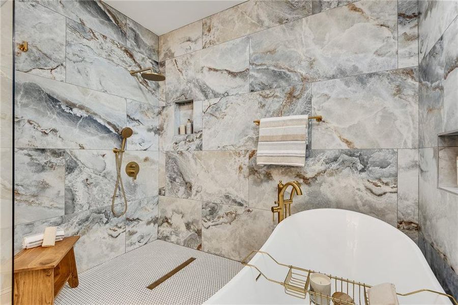 Furnished interior view inside a new home in , Atlanta (Image 17). Furnished interior view inside a new home in , Atlanta (Image 17).