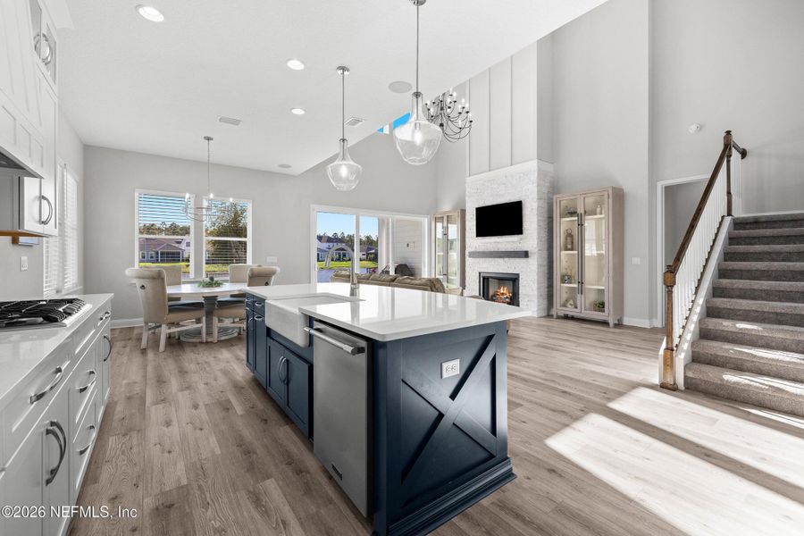 Furnished interior view inside a new home in , Ponte Vedra (Image 29).
