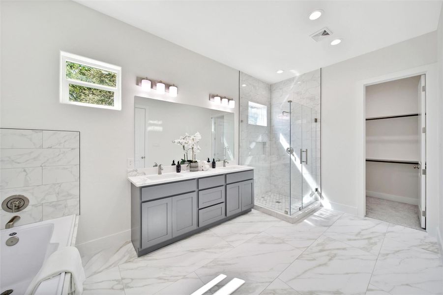 Furnished interior view inside a new home in , Houston (Image 10). Furnished interior view inside a new home in , Houston (Image 10).