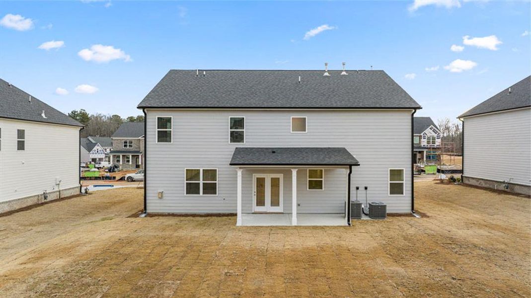 Exterior details and patio area of a home in Independence, Loganville (Image 2).