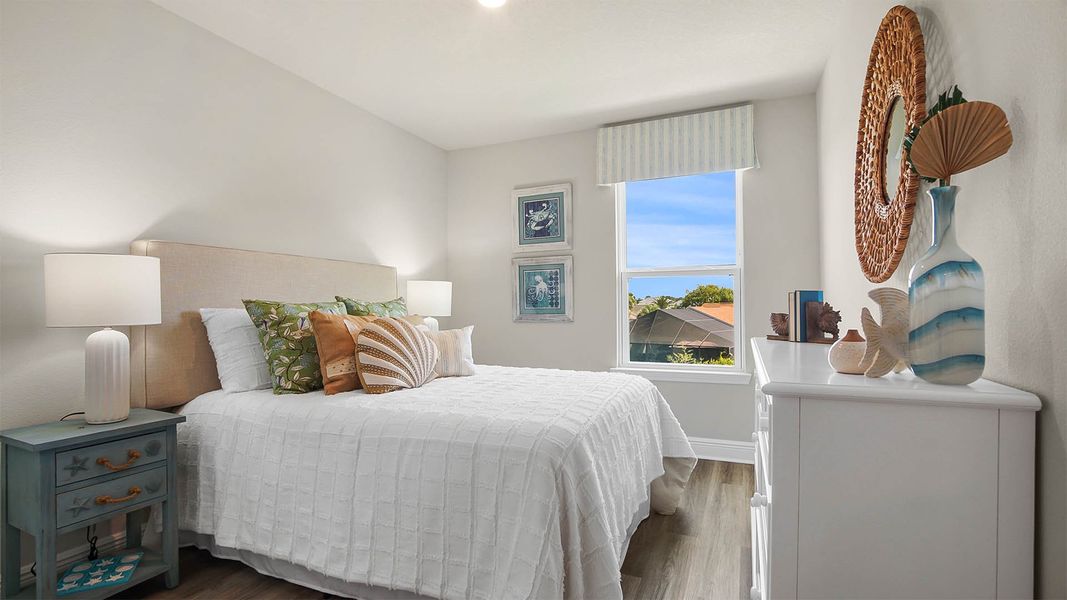 Representative furnished interior of a home built from the Palm Exterior by D.R. Horton in Hawks Landing Townhomes, Santa Rosa Beach (Image 23).