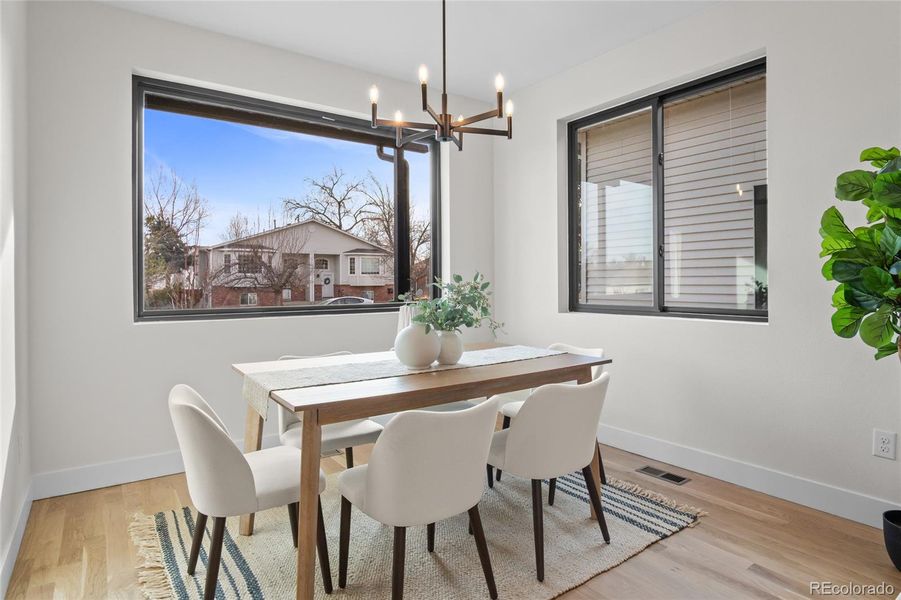 Furnished interior view inside a new home in , Englewood (Image 18). Furnished interior view inside a new home in , Englewood (Image 18).