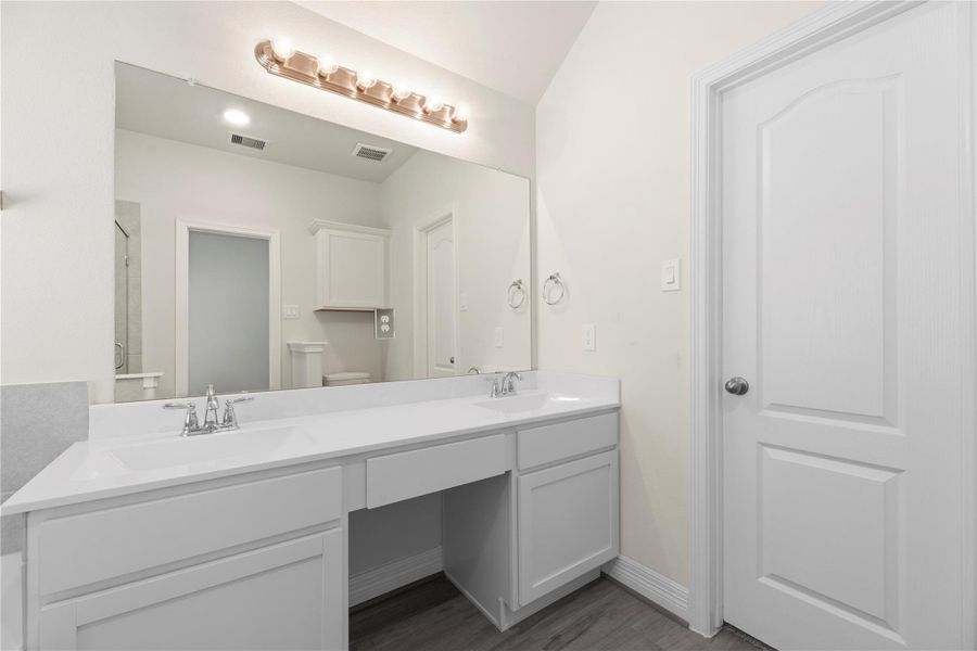 Furnished interior view inside a new home in , Fulshear (Image 10).