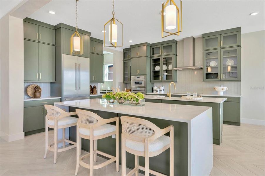 Furnished interior view inside a new home in Biscayne Landing at Seaire, Parrish (Image 48).