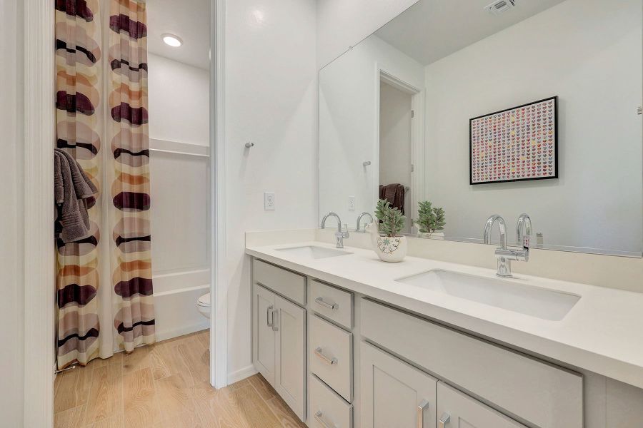 Representative furnished interior of a home built from the Sienna by Mattamy Homes in Tyler Ranch, Buckeye (Image 40).
