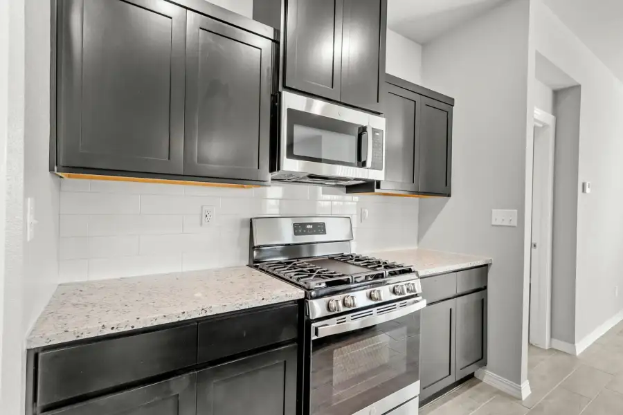 Representative furnished interior of a home built from the Prickly Pear by View Homes in Paseo del Este, El Paso (Image 6).