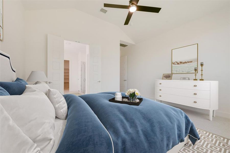 Furnished interior view inside a new home in Quail Hollow, Rockwall (Image 5).