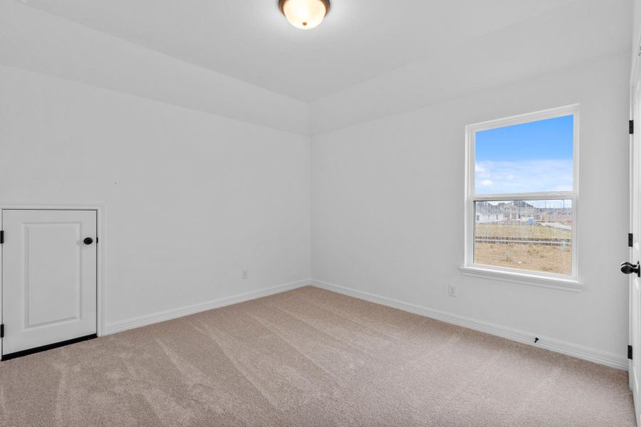 n inviting secondary bedroom that balances modern finishes with livable versatility. n inviting secondary bedroom that balances modern finishes with livable versatility.