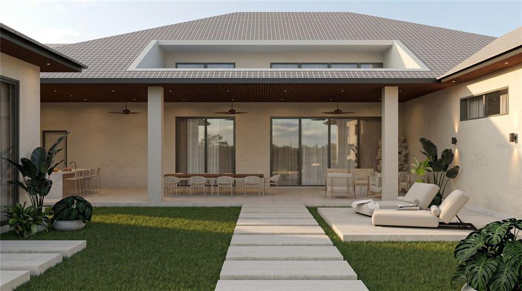 Exterior details and patio area of a home in , Montverde (Image 21). Exterior details and patio area of a home in , Montverde (Image 21).