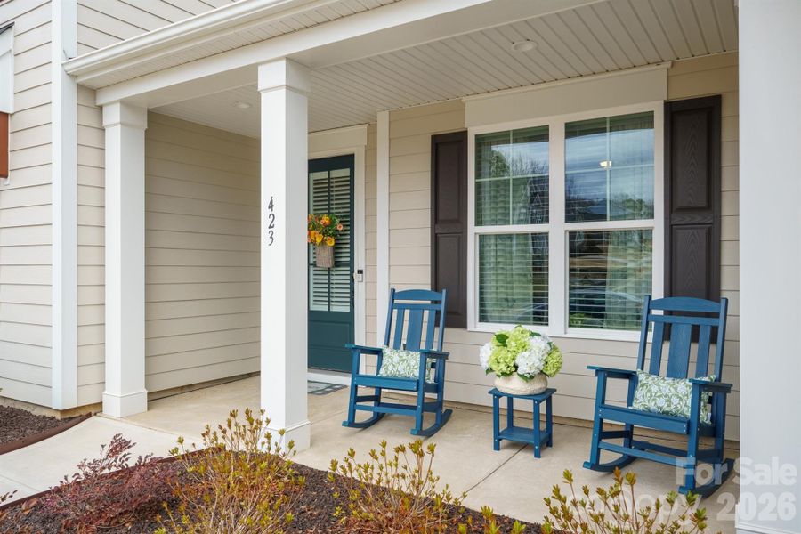 Exterior details and patio area of a home in , Concord (Image 3).