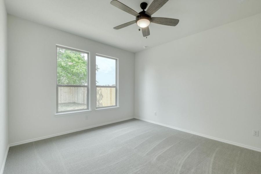 Spacious, unfurnished interior of a new home in Hidden Trails, Belton (Image 5). Spacious, unfurnished interior of a new home in Hidden Trails, Belton (Image 5).