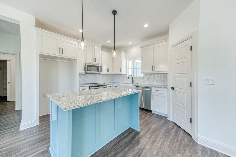 Representative furnished interior of a home built from the Lucas by Zeal Home Builders in Echo Grove, Poolville (Image 82).