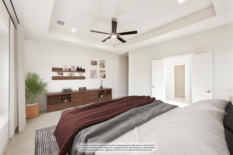 Furnished interior view inside a new home in Somerset, Mansfield (Image 16).