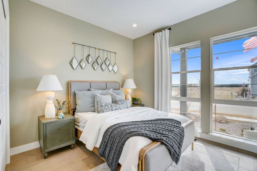 Representative furnished interior of a home built from the 3 by Trumark Homes in Kitchel Lake at Serratoga Falls, Timnath (Image 44).