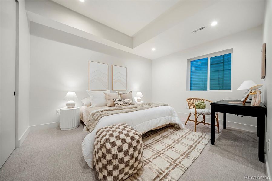 Furnished interior view inside a new home in , Denver (Image 37). Furnished interior view inside a new home in , Denver (Image 37).