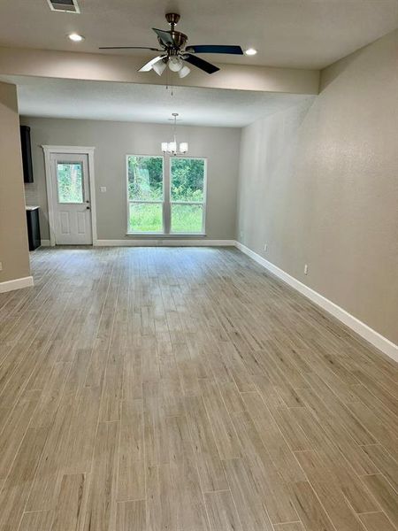 Light and bright family room