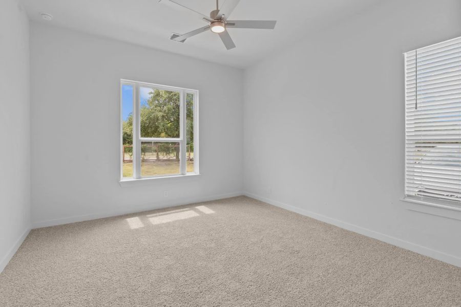 Representative unfurnished interior of a home built from the Ryker by Chesmar Homes in The Crossvine, Forney (Image 7).