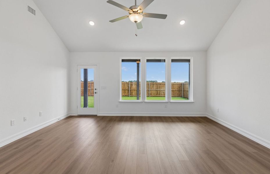 Representative unfurnished interior of a home built from the Puma by Pulte Homes in Anna Town Square, Anna (Image 29). Representative unfurnished interior of a home built from the Puma by Pulte Homes in Anna Town Square, Anna (Image 29).