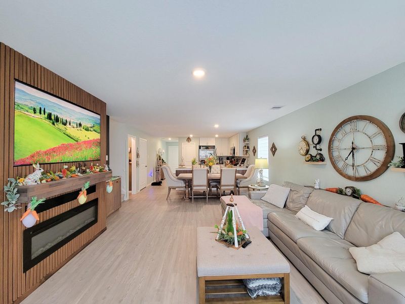 Furnished interior view inside a new home in Tavola, New Caney (Image 17).