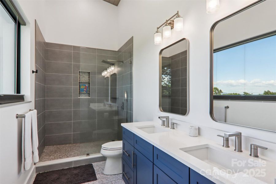 Furnished interior view inside a new home in , Hendersonville (Image 4).