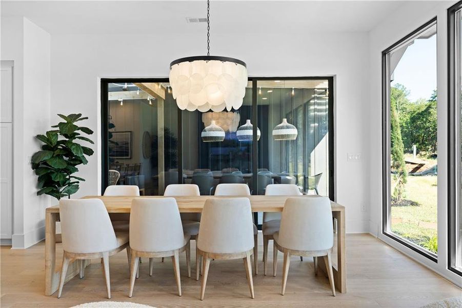 Furnished interior view inside a new home in , Waleska (Image 18).