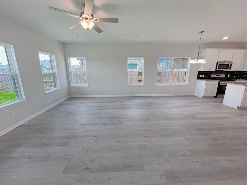 The Georgetown II- Family Room. Sample image for illustration; upgrades, options, and colors may vary. The Georgetown II- Family Room. Sample image for illustration; upgrades, options, and colors may vary.