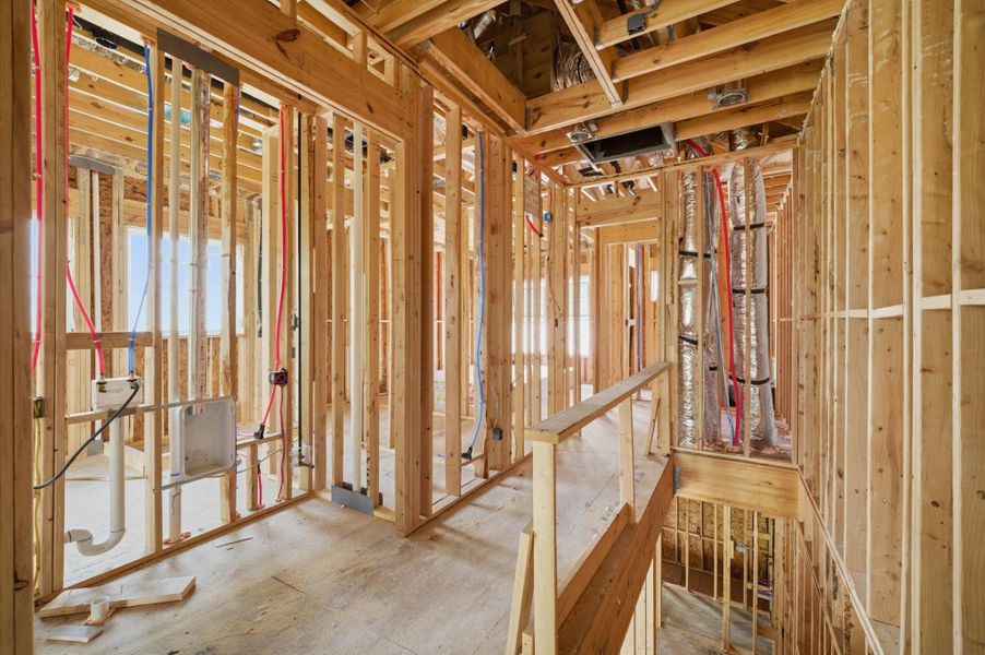 In-progress construction of a new home in , Houston, TX (Image 19).