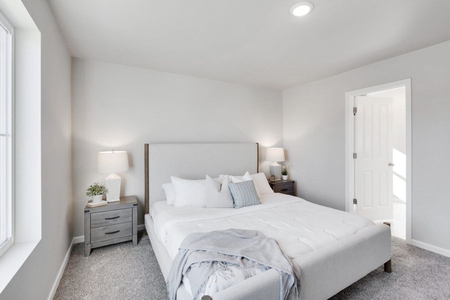 Furnished interior view inside a new home in Spring Valley, Greenwood Village (Image 27).