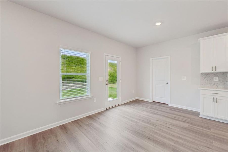 Spacious, unfurnished interior of a new home in Preserve at Mountain Creek, Pendergrass (Image 36). Spacious, unfurnished interior of a new home in Preserve at Mountain Creek, Pendergrass (Image 36).