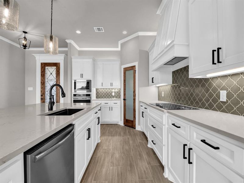 Furnished interior view inside a new home in , Azle (Image 14). Furnished interior view inside a new home in , Azle (Image 14).