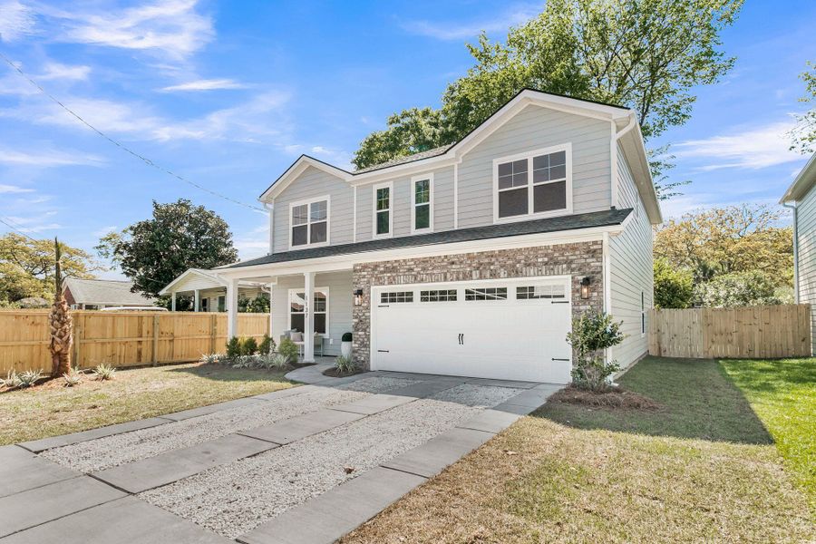 Front exterior of a new home in , Charleston, SC, highlighting curb appeal (Image 25).