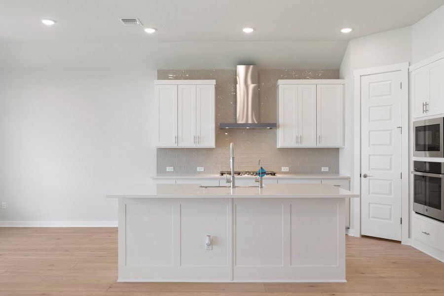 Furnished interior view inside a new home in Lariat, Liberty Hill (Image 5).