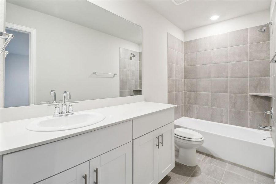 Photo is not of the actual home, but is an inspirational photo of builder’s model home and may depict options, furnishings, and/or decorator features that are not included.