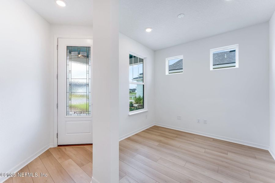 Spacious, unfurnished interior of a new home in Del Webb Wildlight, Wildlight (Image 34).