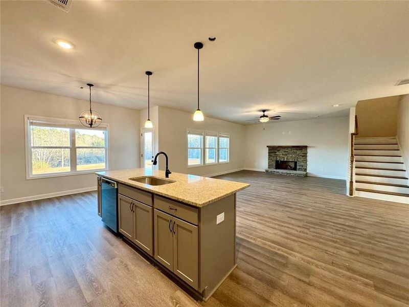 Furnished interior view inside a new home in , Lula (Image 7).