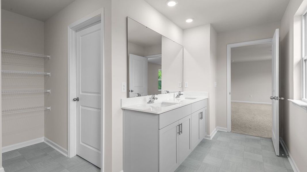 Furnished interior view inside a new home in Baker Farm, Youngsville (Image 9).