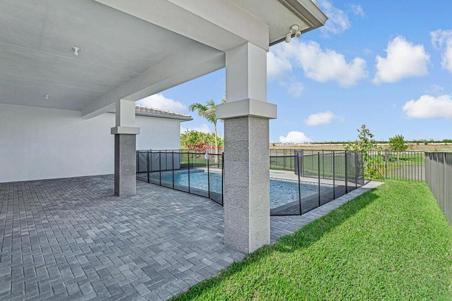 Furnished interior view inside a new home in Apex at Avenir, Palm Beach Gardens (Image 19). Furnished interior view inside a new home in Apex at Avenir, Palm Beach Gardens (Image 19).