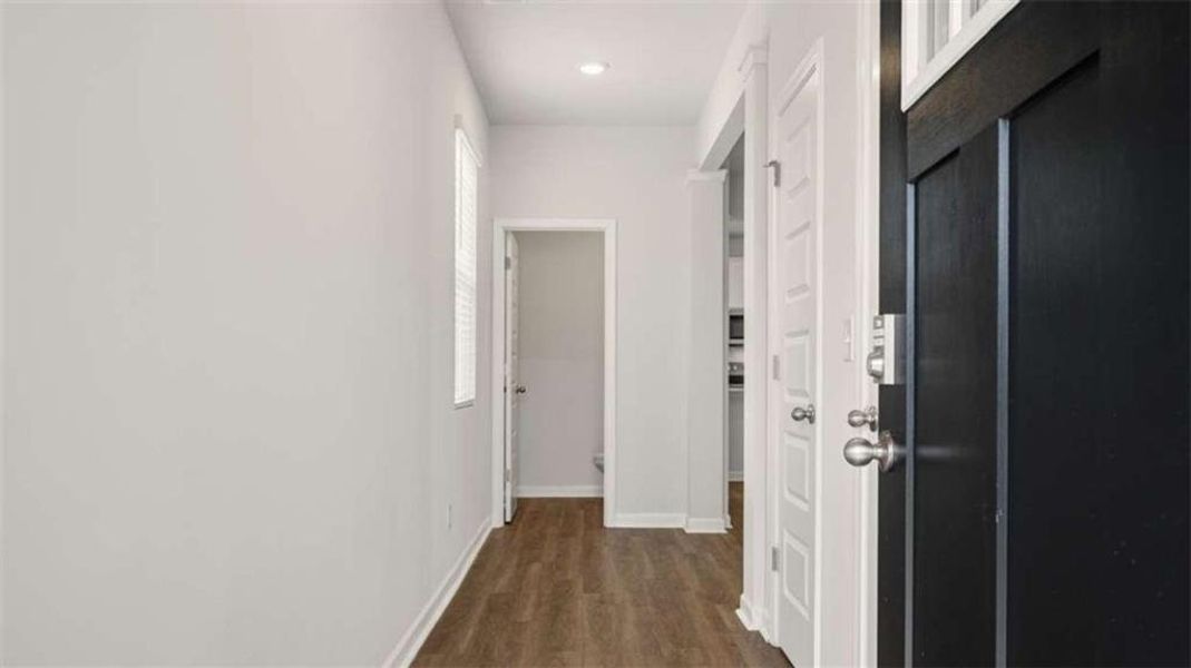 Spacious, unfurnished interior of a new home in Oakchase at Hampton, Hampton (Image 24). Spacious, unfurnished interior of a new home in Oakchase at Hampton, Hampton (Image 24).