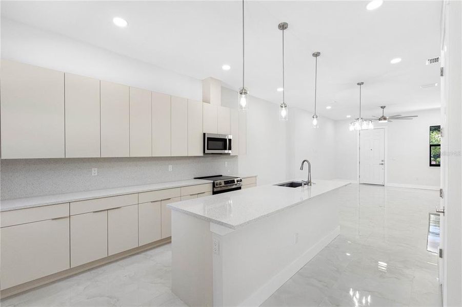 Furnished interior view inside a new home in , Tampa (Image 12).