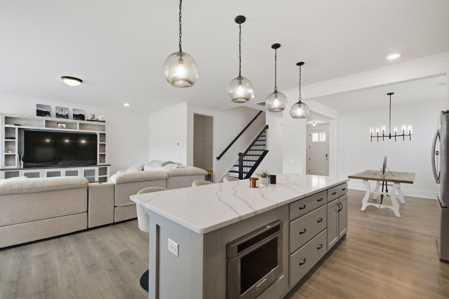 Furnished interior view inside a new home in Homecoming, Ravenel (Image 18).
