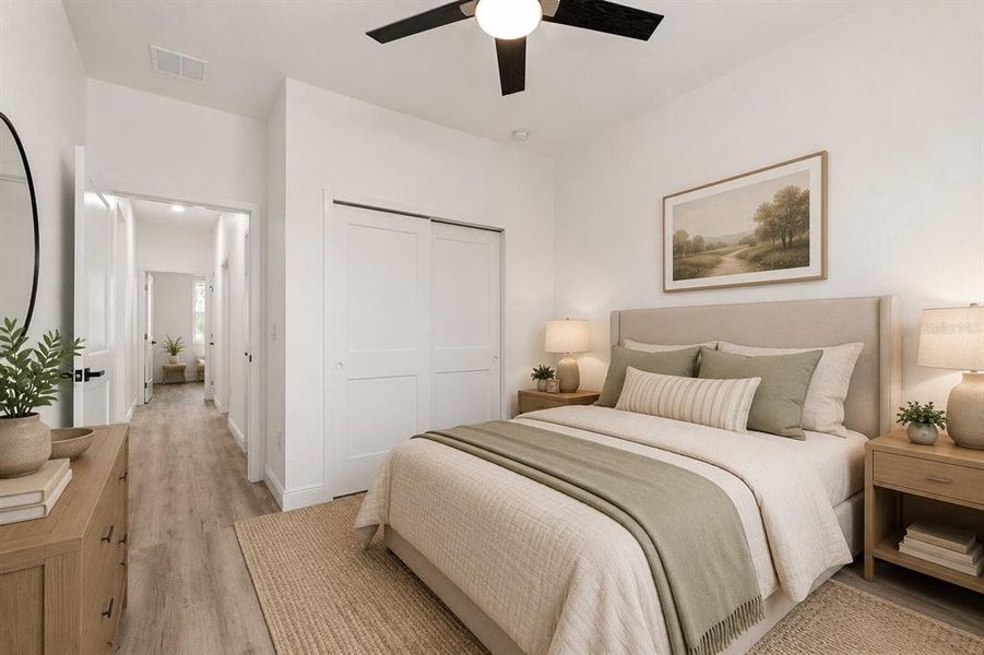 Furnished interior view inside a new home in , Sanford (Image 14).