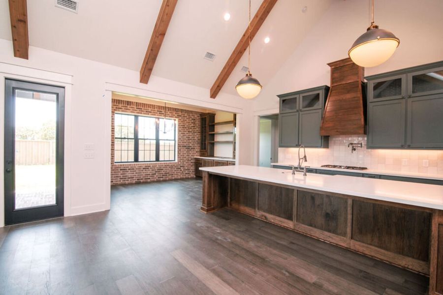 Representative furnished interior of a home built from the The Julia by Reece Homes in Pebble Creek, College Station (Image 40).