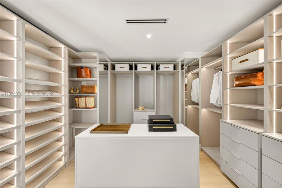 Furnished interior view inside a new home in , Miami (Image 9).