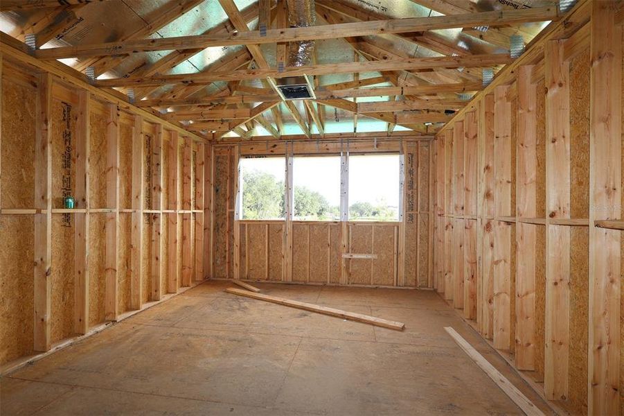 In-progress construction of a new home in Willow Run, Apopka, FL (Image 6). In-progress construction of a new home in Willow Run, Apopka, FL (Image 6).