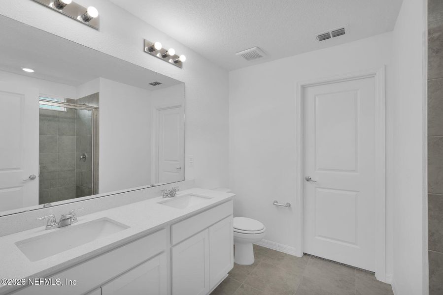 Furnished interior view inside a new home in Wells Landing, Jacksonville (Image 5).