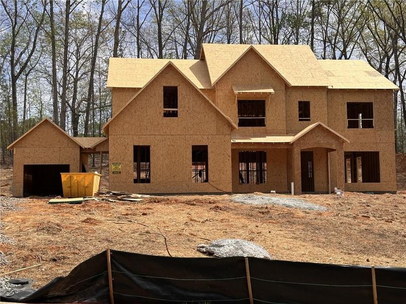 In-progress construction of a new home in Lanesborough, Marietta, GA (Image 11).