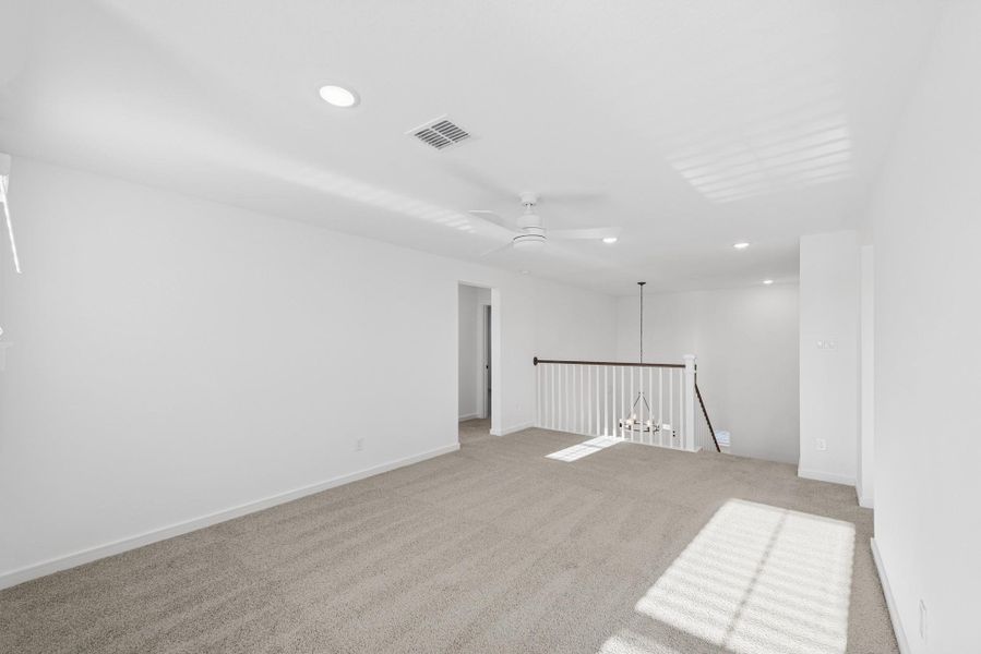 Versatile loft upstairs